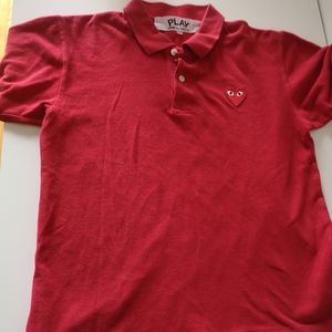 comme des garçons top/polo